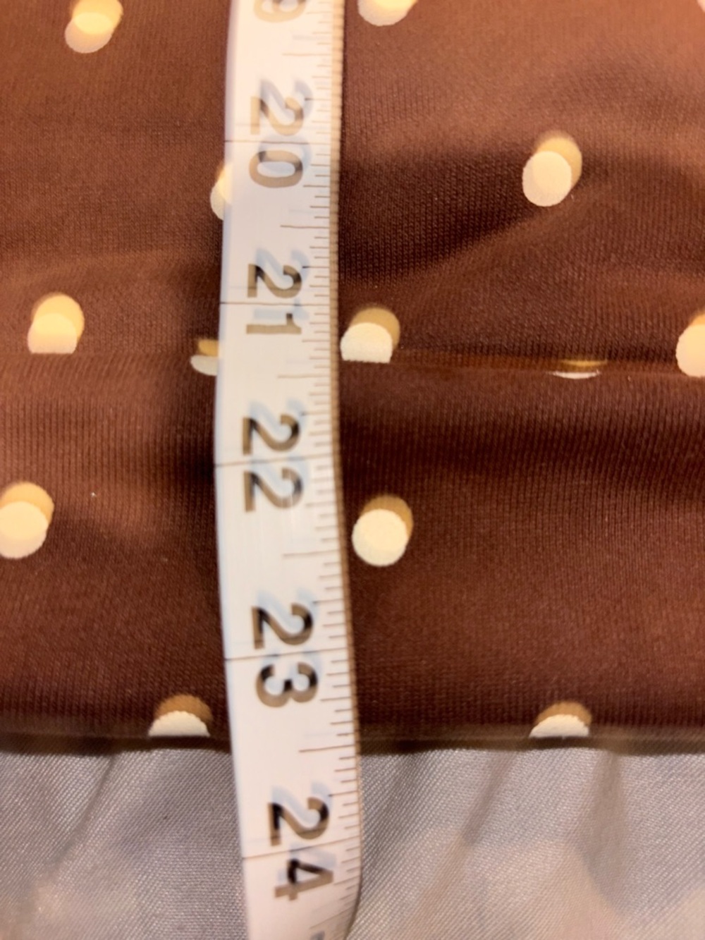 Edikted Brown Polka Dot Hoodie Medium Y2K Coquette Bow Graphic Oversized Cozy - Picture 5 of 7